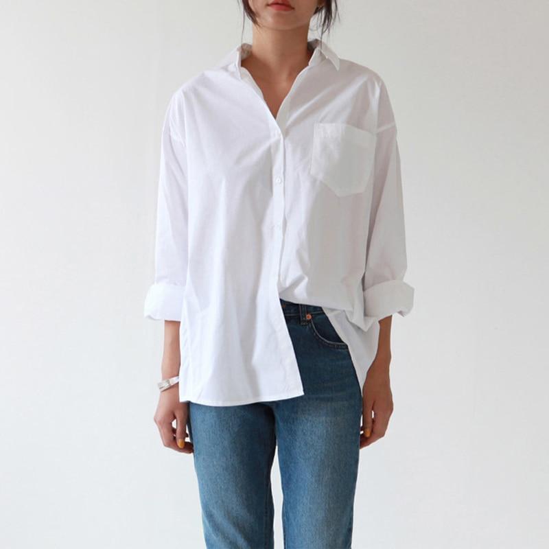 cambioprcaribe Basic Feel White Button Up Shirt