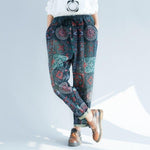 cambioprcaribe Blue / One Size Retro Hippie Pants