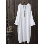 Casual Zen Oversized Cotton Dress  | Zen