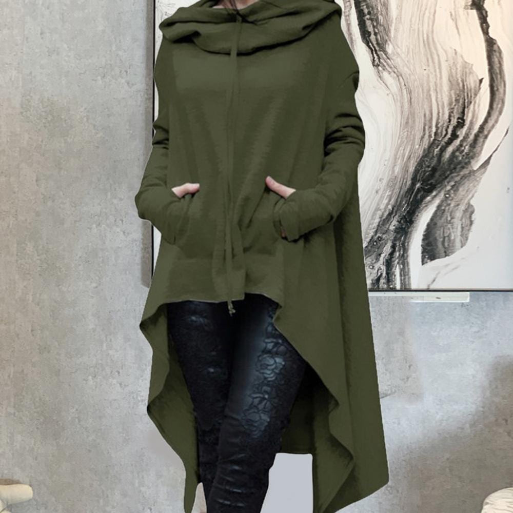 Oversized Loose Hooded Sweater