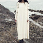 cambioprcaribe Dress White / S Zen Casual Plus Size Linen Dress | Zen