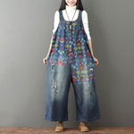 Floral Vintage 90s Overall