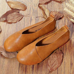 Wild West Leather Flat Shoes