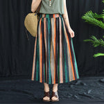 Pure Vintage Striped Skirt