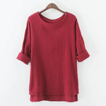 cambioprcaribe Zakura Petite to Plus Size Cotton Linen Shirts | Zen