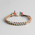 Tibetan Buddha Rope Bracelet