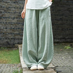 Sakura Wide Leg Linen Pants | Zen