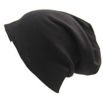 cambioprcaribe Beanie Hats Black Slouch Fit Casual Beanie