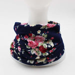 cambioprcaribe Beanie Hats Multi Navy Blue Navy Floral Beanie Hat