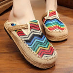 Zen Rainbow Cotton Shoes