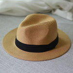 cambioprcaribe Brown / One Size Striped Straw Hats