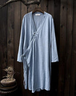 Zen Cotton Linen Long Cardigan  | Zen
