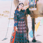 Boho Flare Sleeve Tribal Chiffon Dress | Mandala -  - cambioprcaribe