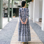 cambioprcaribe Dress Chinese Legends Cotton Linen Dress