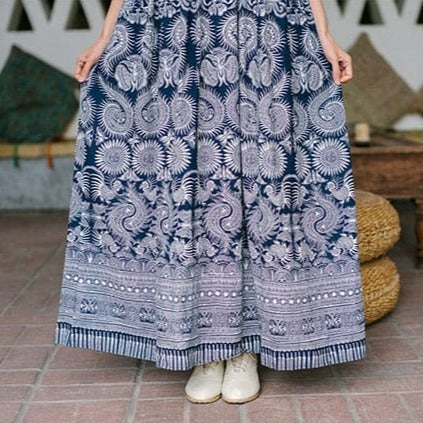 cambioprcaribe Dress Chinese Legends Cotton Linen Dress