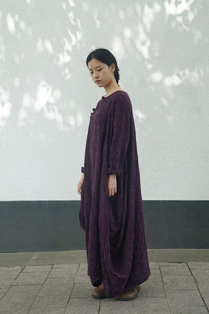 Floral Jacquard Dress  | Zen