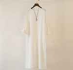 cambioprcaribe Dress Loose Fluid Linen Dress | Zen