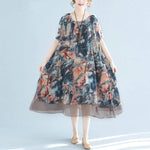 cambioprcaribe Dress Multi / One Size Art Inspired Chiffon Dress
