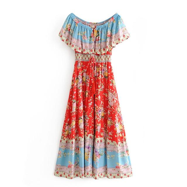 Liberty Hippie Chic Floral Dress