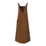 cambioprcaribe Dresses Brown / 5XL Street Aesthetics Overall Dress