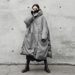 cambioprcaribe Grey / One Size Extreme Oversized Grey Puffer Coat