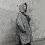 cambioprcaribe Grey / One Size Extreme Oversized Grey Puffer Coat
