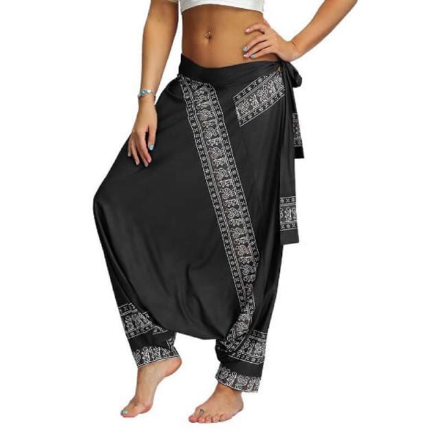 cambioprcaribe Harem Pants 001 Nepal Style Layered Harem Pants