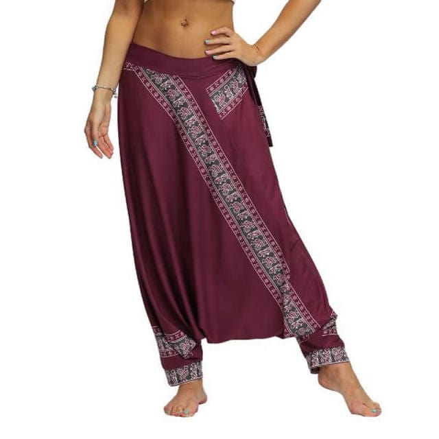 cambioprcaribe Harem Pants 002 Nepal Style Layered Harem Pants