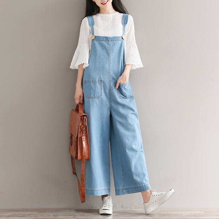 cambioprcaribe Kylie Plus Size Denim Overall