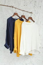 cambioprcaribe Long Sleeve Linen Shirt  | Zen