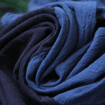 cambioprcaribe Navy Blue Cotton Linen Harem Pants | Lotus