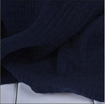 cambioprcaribe Navy blue / M Plus Size Flowy Linen Palazzo Pants  | Zen