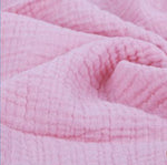 cambioprcaribe Pure Pink / M Plus Size Flowy Linen Palazzo Pants  | Zen