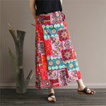 cambioprcaribe Skirts National Style Colorful Retro Skirts
