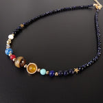 Universe Planets Beads Necklace