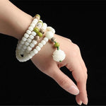 White Lotus 108 Mala Beads  | Zen