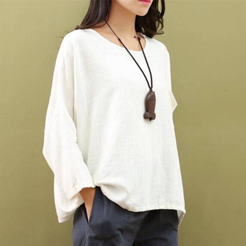 Loose Cotton and Linen Shirt | Zen
