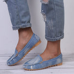 cambioprcaribe Amber Denim Loafer Shoes