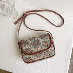 cambioprcaribe Bags Leaf / 16cmx16cmx5cm Tessa Vintage Floral Shoulder Crossbody Bag