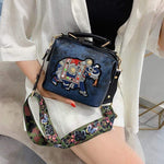 cambioprcaribe Bags Tori Vintage Embroidered Elephant Bag