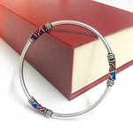 cambioprcaribe Bangle 925 Sterling Silver Bracelet