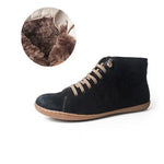 cambioprcaribe Black Suede Fur / 5.5 Genuine leather Ankle Boots
