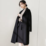 cambioprcaribe Black / XS Wool blend coat