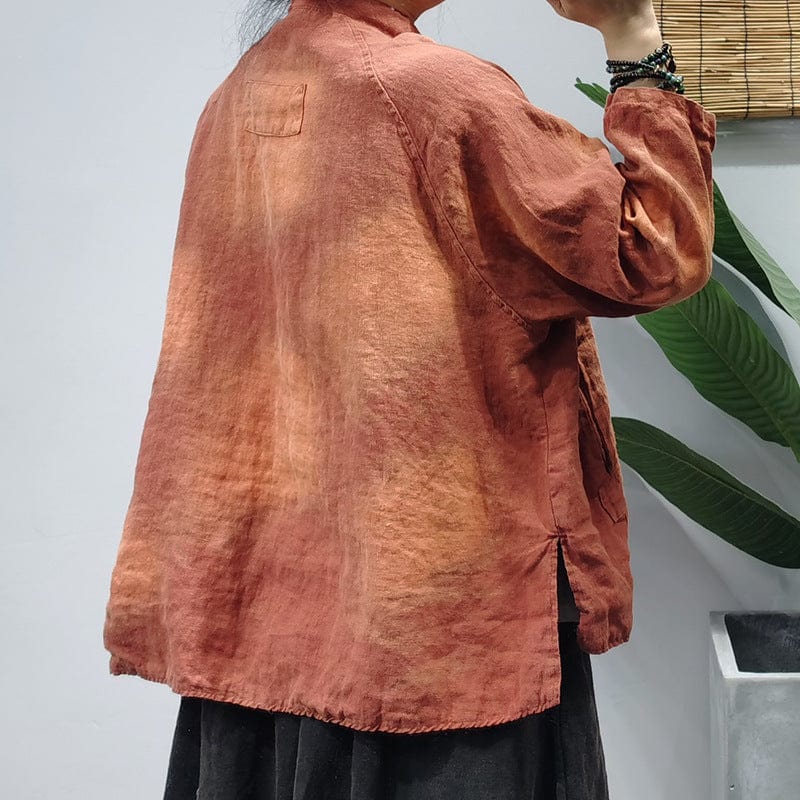 cambioprcaribe Blouse Oversized Cotton and Linen Blouse | Lotus