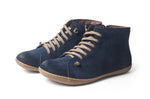 cambioprcaribe Blue Suede / 5.5 Genuine leather Ankle Boots