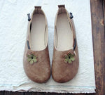 cambioprcaribe Brown / 35 Vintage Ballet floral Loafers
