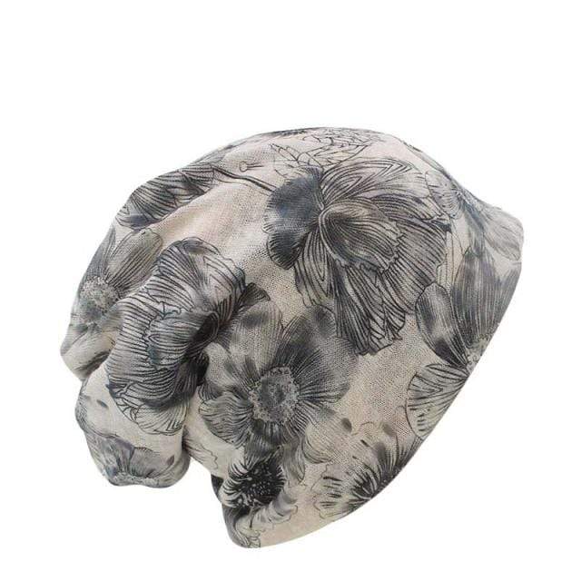 cambioprcaribe Fnossienne Floral Beanie Hat