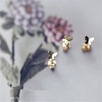 cambioprcaribe Glossy Butterflies 925 Sterling Silver Earring