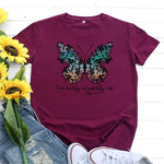 cambioprcaribe Graphic New Butterfly Printed Top