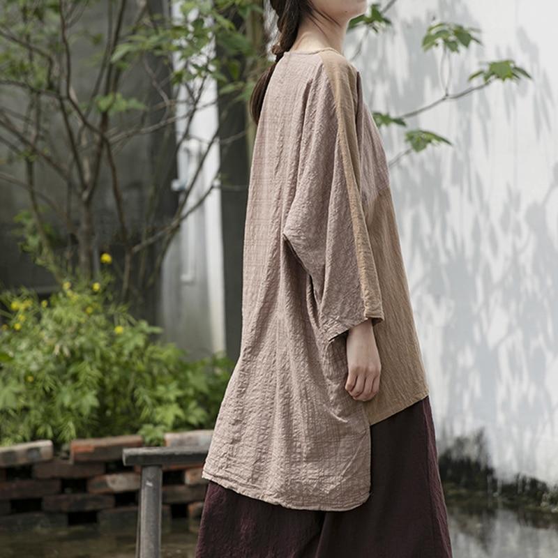 cambioprcaribe High-Low Cotton Linen Shirt | Lotus